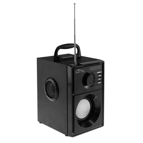 Media tech MEDIA-TECH GŁOŚNIK BEZPRZEWODOWY BOOMBOX SILVER 15W MRS MT3179 Media tech MEDIA-TECH GŁOŚNIK BEZPRZEWODOWY BOOMBOX SILVER 15W MRS MT3179
