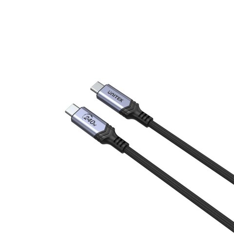 UNITEK UNITEK KABEL USB-C 3.1 DO ŁADOWANIA, PD 240W, 2M UNITEK UNITEK KABEL USB-C 3.1 DO ŁADOWANIA, PD 240W, 2M