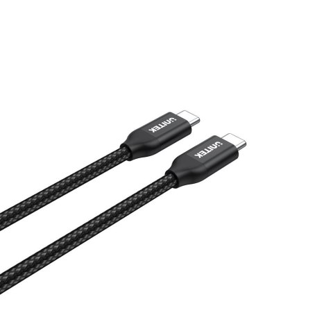 UNITEK UNITEK KABEL USB-C - USB-C, PD 100W, C14059BK UNITEK UNITEK KABEL USB-C - USB-C, PD 100W, C14059BK