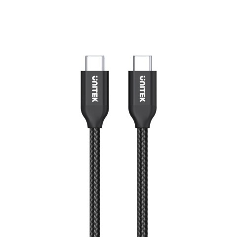 UNITEK UNITEK KABEL USB-C - USB-C, PD 100W, C14059BK UNITEK UNITEK KABEL USB-C - USB-C, PD 100W, C14059BK