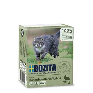 BOZITA BOZITA Mięsne kawałki z królikiem w sosie 370g