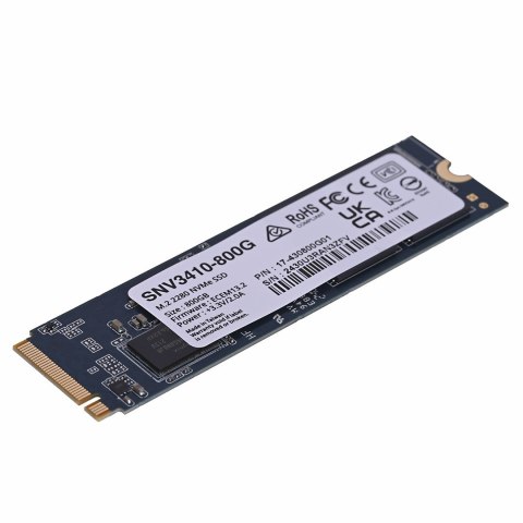 Synology Dysk SSD Synology Plus Series 800GB M.2 (22x80) NVMe PCIe 3.0x4 SNV3410-800G (DWPD 0.7)