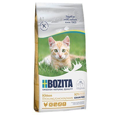 BOZITA BOZITA Kitten Grain free Chicken - sucha karma dla kociąt - 2kg BOZITA BOZITA Kitten Grain free Chicken - sucha karma dla kociąt - 2kg