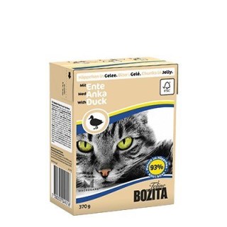 BOZITA BOZITA Mięsne kawałki z kaczką w galaretce 370g