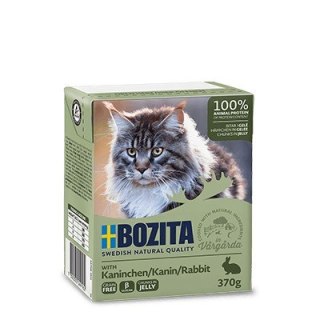 BOZITA BOZITA Mięsne kawałki z królikiem w galaretce 370g