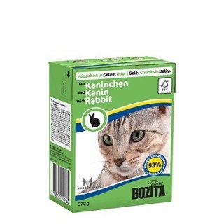 BOZITA BOZITA Mięsne kawałki z królikiem w galaretce 370g