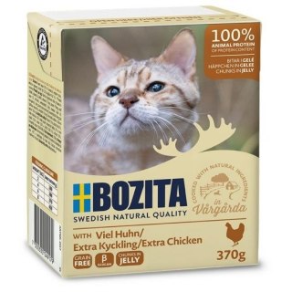 BOZITA BOZITA Mięsne kawałki z kurczakiem w galaretce 370g