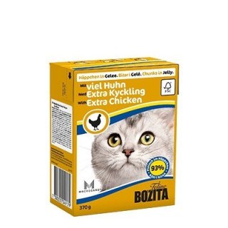 BOZITA BOZITA Mięsne kawałki z kurczakiem w galaretce 370g