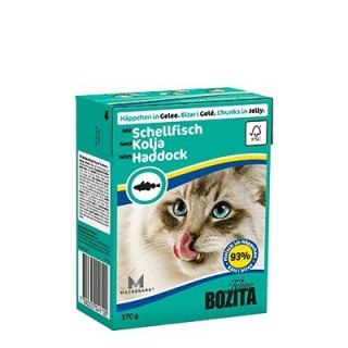 BOZITA BOZITA Mięsne kawałki z łupaczem w galaretce 370g