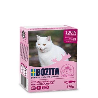 BOZITA BOZITA Mięsne kawałki z rakiem w galaretce 370g