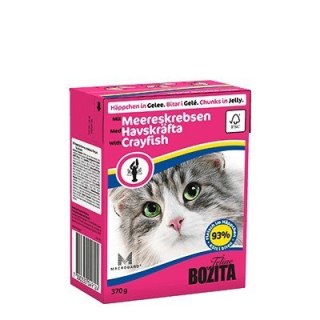 BOZITA BOZITA Mięsne kawałki z rakiem w galaretce 370g