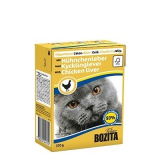 BOZITA BOZITA Mięsne kawałki z wątróbką w galaretce 370g