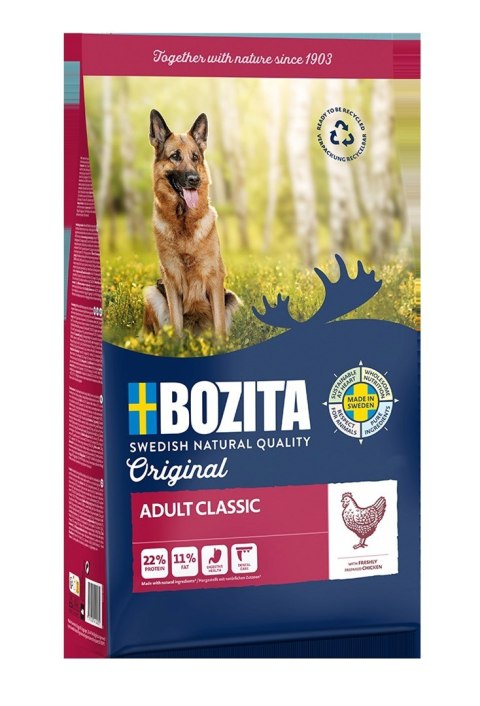 BOZITA Bozita Original Adult Klasyczny Kurczak - sucha karma dla psa - 12 kg BOZITA Bozita Original Adult Klasyczny Kurczak - sucha karma dla psa - 12 kg
