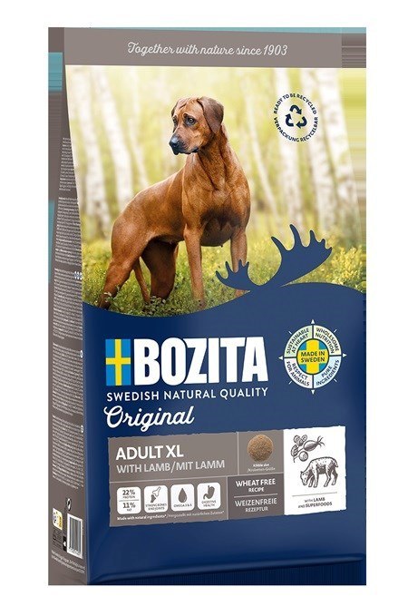 BOZITA Bozita Original Adult XL z Jagnięciną - sucha karma dla psa - 12 kg BOZITA Bozita Original Adult XL z Jagnięciną - sucha karma dla psa - 12 kg
