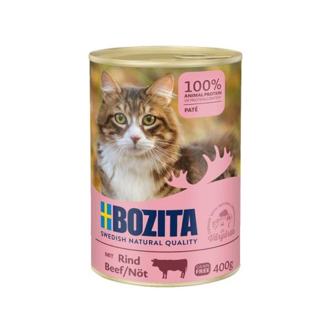 BOZITA Bozita Pasztet Z Wołowiną - mokra karma dla kota - 400g BOZITA Bozita Pasztet Z Wołowiną - mokra karma dla kota - 400g