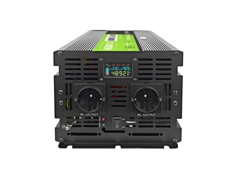 Green Cell GREEN CELL PRZETWORNICA LCD 48V/230V 5000W/10000W CZYSTY SINUS INVGC48P5000LCD