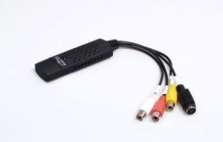 Media tech Kabel Media tech MT4169 (S-Video F - USB M; 0,20m; kolor czarny)