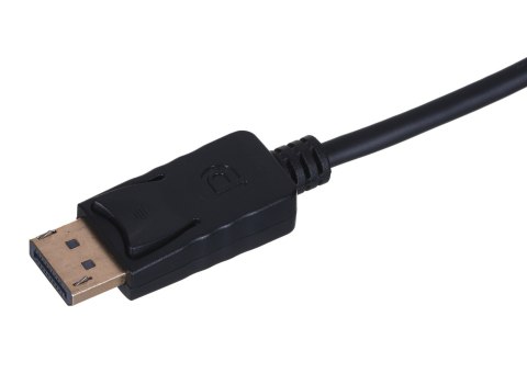 SAVIO Kabel SAVIO CL-56 (DisplayPort M - HDMI Typ A; 1,5m; kolor czarny)