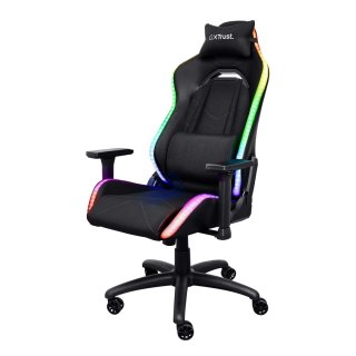 Trust Fotel gamingowy TRUST GXT719 RUYA RGB czarne (25185)
