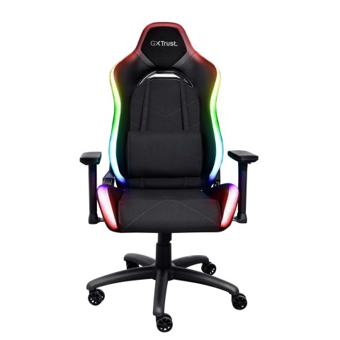 Trust Fotel gamingowy TRUST GXT719 RUYA RGB czarne (25185) Trust Fotel gamingowy TRUST GXT719 RUYA RGB czarne (25185)
