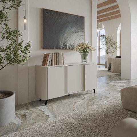 Cama MEBLE Komoda VOLARE 151x39x75 kaszmir