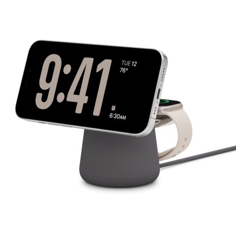 Belkin Ładowarka bezprzewodowa Belkin BoostCharge Pro 2-in-1 Wireless Charging Dock with MagSafe iPhone/Apple Watch 15W Black