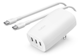 Belkin Ładowarka Belkin BoostCharge 3 Port USB-C PD 3.1 PPS Wall Charger 67W White