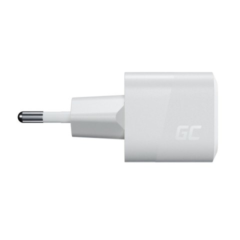 Green Cell GREEN CELL ŁADOWARKA USB-C GAN GC POWERGAN 33W PD 3.0 QC 3.0 USB-C BIAŁA