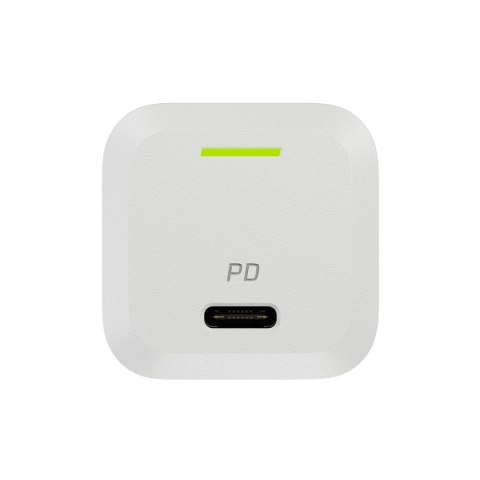Green Cell GREEN CELL ŁADOWARKA USB-C GAN GC POWERGAN 33W PD 3.0 QC 3.0 USB-C BIAŁA