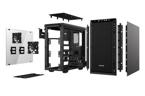 BE QUIET! Obudowa BE QUIET! Pure Base 600 BGW21 (ATX, Micro ATX, Mini ITX; kolor czarny) BE QUIET! Obudowa BE QUIET! Pure Base 600 BGW21 (ATX, Micro ATX, Mini ITX; kolor czarny)