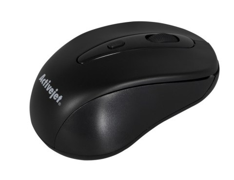 Activejet Activejet AMY-213 Mysz bezprzewodowa USB (optyczna; 1600 DPI; kolor czarny) Activejet Activejet AMY-213 Mysz bezprzewodowa USB (optyczna; 1600 DPI; kolor czarny)