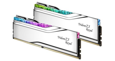 G.SKILL G.SKILL TRIDENT Z5 ROYAL RGB DDR5 2X16GB 7200MHZ CL34 XMP3 SILVER F5-7200J3445G16GX2-TR5S