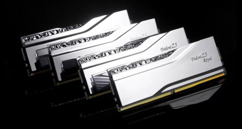 G.SKILL G.SKILL TRIDENT Z5 ROYAL RGB DDR5 2X16GB 7200MHZ CL34 XMP3 SILVER F5-7200J3445G16GX2-TR5S