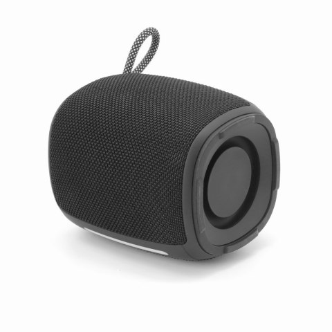 GEMBIRD GEMBIRD PRZENOŚNY GŁOŚNIK BLUETOOTH LED SPK-BT-LED-03-BK RMS 2X 5W, WBUDOWANY MIKROFON, KOLOR CZARNY, USB, AUX, MICROSD