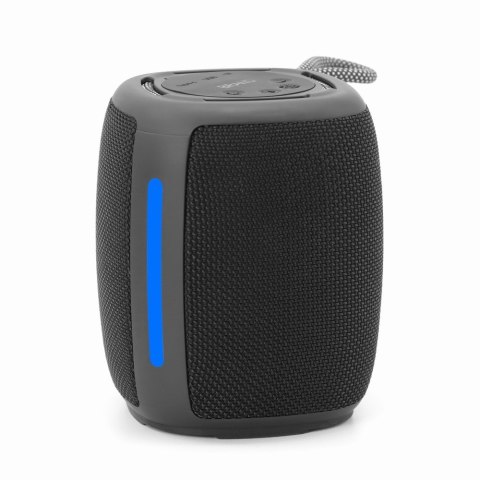 GEMBIRD GEMBIRD PRZENOŚNY GŁOŚNIK BLUETOOTH LED SPK-BT-LED-03-BK RMS 2X 5W, WBUDOWANY MIKROFON, KOLOR CZARNY, USB, AUX, MICROSD