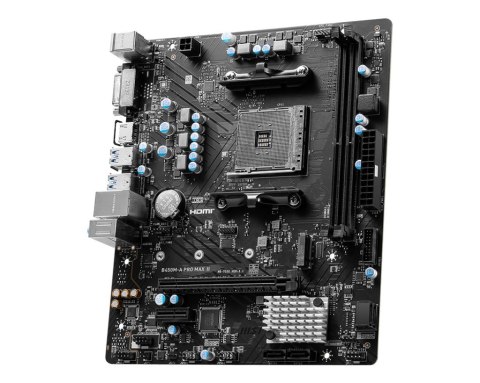MSI Płyta główna MSI B450M-A PRO MAX II MSI Płyta główna MSI B450M-A PRO MAX II