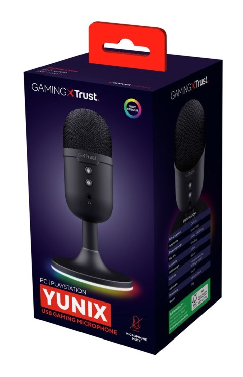 Trust MIKROFON TRUST GXT234 YUNIX USB czarny (25372)