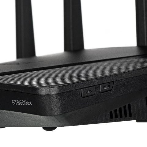 Synology Synology Router RT6600ax, Wi-Fi 6, IEEE 802.11a/b/g/n/ac/ax, 1x 2.5GbE, 3x 1GbE, 1xUSB 3.2, Dual WAN, Three-band router