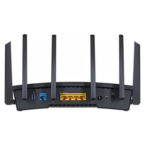 Synology Synology Router RT6600ax, Wi-Fi 6, IEEE 802.11a/b/g/n/ac/ax, 1x 2.5GbE, 3x 1GbE, 1xUSB 3.2, Dual WAN, Three-band router