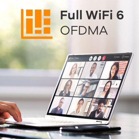 ZyXEL Access Point Wi-Fi 6 Zyxel NWA50AX 2.4GHz(2x2)/5GHz(2x2) PoE+ 1x1G