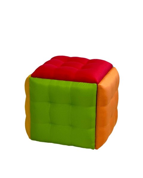 Go Gift Puf-transformator 5w1 - 5 taboretów w 1 pufie multicolor