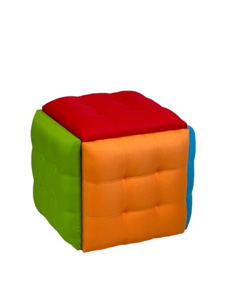 Go Gift Puf-transformator 5w1 - 5 taboretów w 1 pufie multicolor