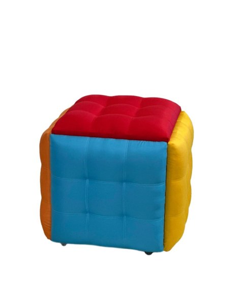 Go Gift Puf-transformator 5w1 - 5 taboretów w 1 pufie multicolor