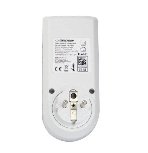 Esperanza ESPERANZA ELEKTRONICZNY WYŁĄCZNIK CZASOWY EXPANSE ELA101 Esperanza ESPERANZA ELEKTRONICZNY WYŁĄCZNIK CZASOWY EXPANSE ELA101