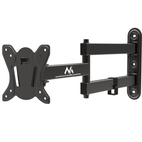 Maclean MACLEAN UCHWYT DO TELEWIZORA LUB MONITORA MAX. VESA 100X100, 13-32", 30KG, CZARNY MC-417 Maclean MACLEAN UCHWYT DO TELEWIZORA LUB MONITORA MAX. VESA 100X100, 13-32", 30KG, CZARNY MC-417