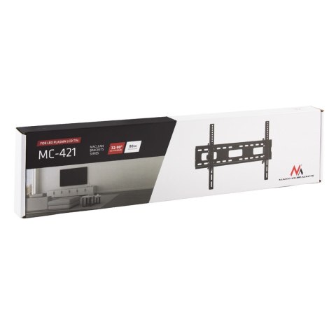 Maclean MACLEAN UCHWYT DO TV MAX VESA 600X400, 32-90", 80KG, REG. ODCHYLENIA +15°~-15° MC-421