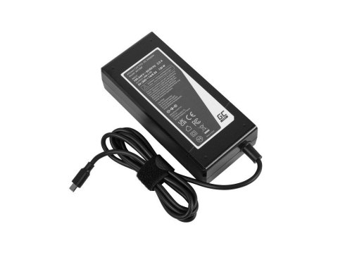 Green Cell GREEN CELL ZASILACZ / ŁADOWARKA USB-C 130W 5V-9V-12V-15V/3A, 20V/6.5A POWER DELIVERY (AD140P)