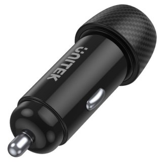 UNITEK UNITEK ŁADOWARKA SAMOCHODOWA 38W, USB-A USB-C, QC3.0, P1400A