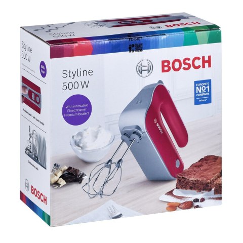 BOSCH Mikser ręczny BOSCH MFQ 40303 (500W; kolor czerwony)