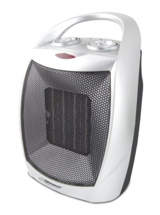 Esperanza Termowentylator elektryczny Esperanza EHH006 (1500W; 3 stopnie grzania; kolor czarny, kolor srebrny)
